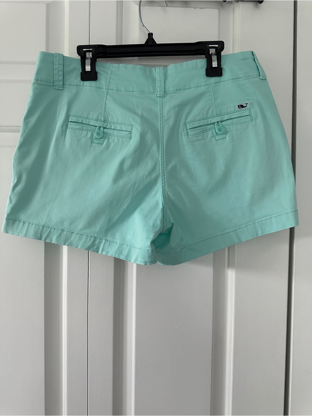 Vineyard Vines Mint Green Chino Shorts Women’s Size 6 Cotton Stretch Preppy - Picture 2 of 7